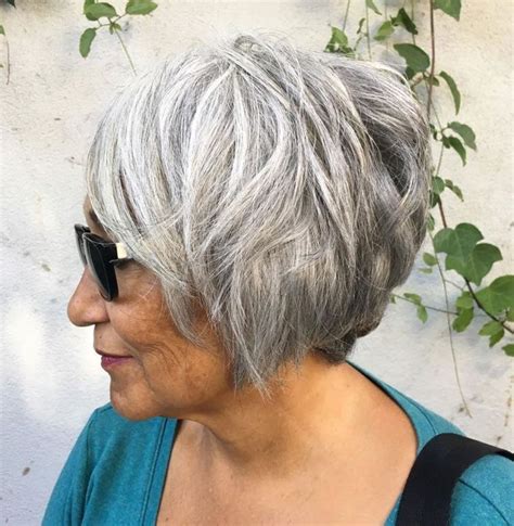 coiffure courte cheveux gris|Coiffure cheveux gris : 40 exemples pour de belles coiffures。